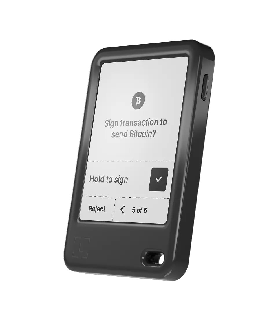 Ledger Nano Gen5 硬件钱包正面展示图